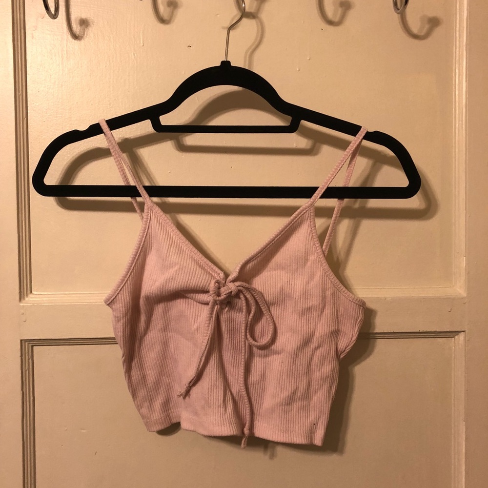 Tied up tank top